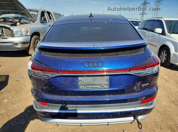 WA132BFZ7PP020766 2023 AUDI Q4 Blue Widok z tyłu