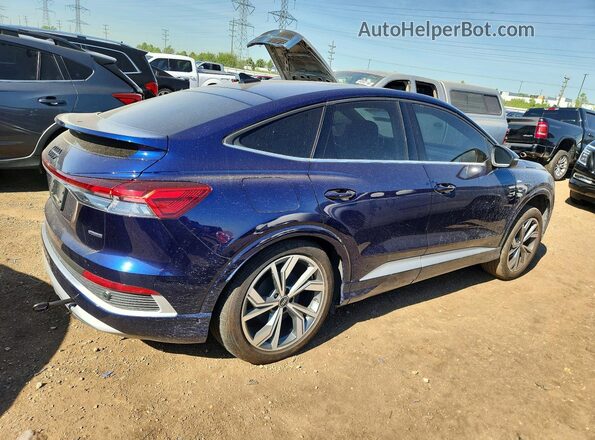 WA132BFZ7PP020766 2023 AUDI Q4 Blue Tył prawy