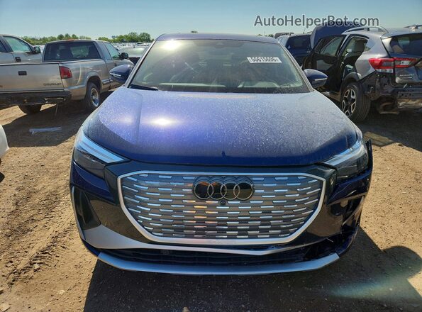 WA132BFZ7PP020766 2023 AUDI Q4 Blue Widok z przodu