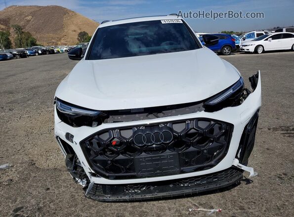 WA135AGUXS2114232 2025 AUDI SQ5 White წინა ხედი