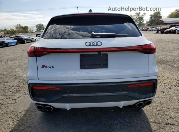 WA135AGUXS2114232 2025 AUDI SQ5 White უკანა ხედი