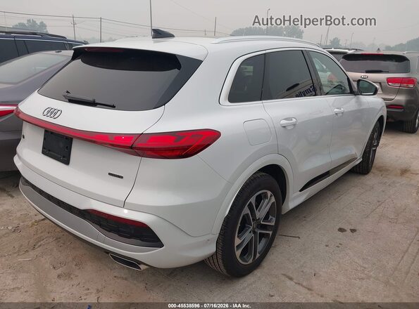 WA13AAGU7S2062344 2025 AUDI ALL Белый Задняя правая четверть