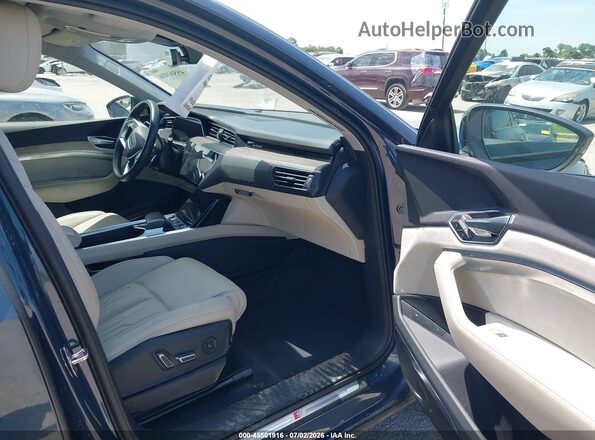 WA13ABGE5MB007439 2021 AUDI E-TRON Blue Vista interior delantera