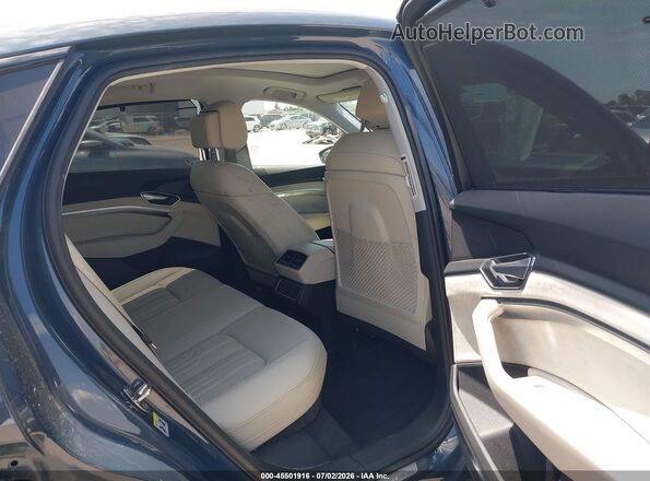 WA13ABGE5MB007439 2021 AUDI E-TRON Blue Vista de la etiqueta del VIN