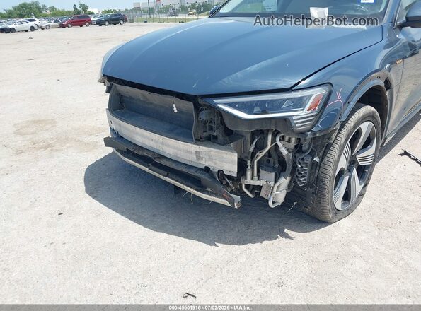 WA13ABGE5MB007439 2021 AUDI E-TRON Blue Vista frontal