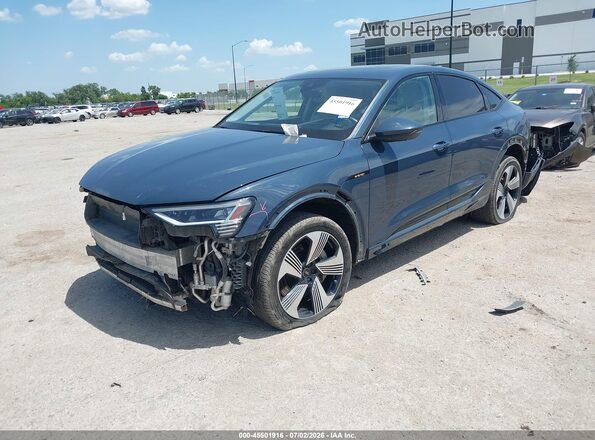 WA13ABGE5MB007439 2021 AUDI E-TRON Blue Vista tres cuartos delantera izquierda