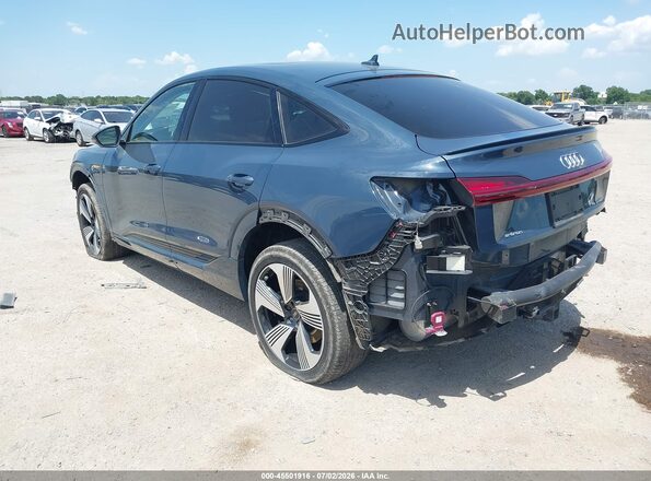 WA13ABGE5MB007439 2021 AUDI E-TRON Blue Trasero izquierdo