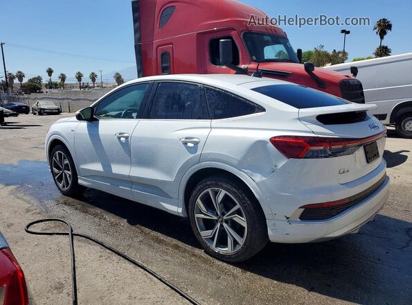 WA13UBFZ6RP051908 2024 AUDI Q4 White უკანა მარცხენა