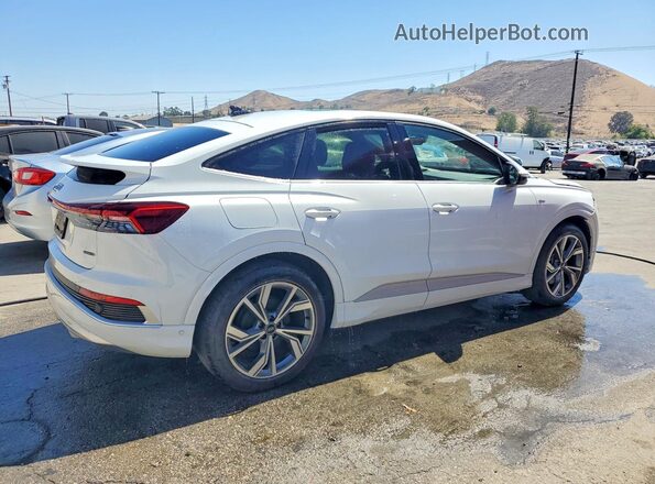 WA13UBFZ6RP051908 2024 AUDI Q4 White უკანა მარჯვენა