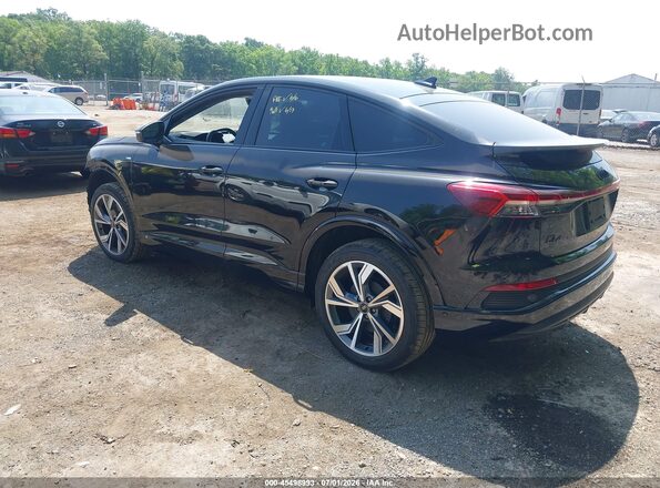 WA142BFZ1PP069076 2023 AUDI Q4 E-TRON Black Tył lewy