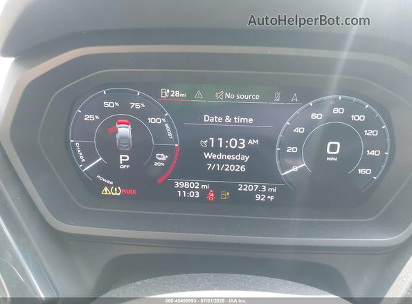 WA142BFZ1PP069076 2023 AUDI Q4 E-TRON Black Widok tylnych siedzeń
