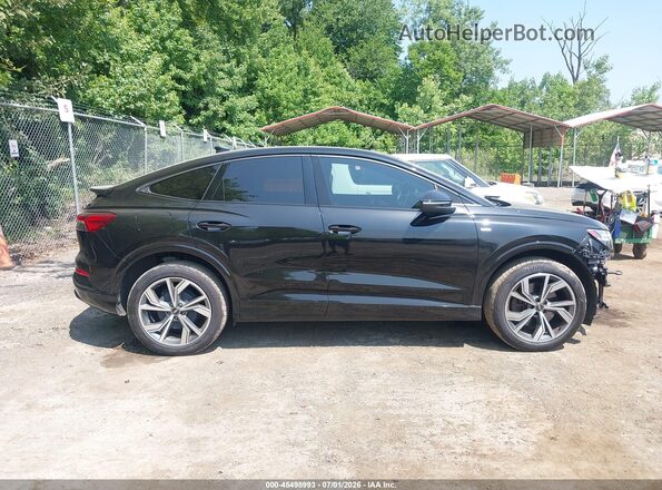 WA142BFZ1PP069076 2023 AUDI Q4 E-TRON Black Widok wnętrza z tyłu