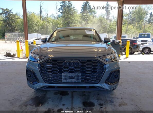 WA15AAFY0P2064196 2023 AUDI Q5 Gray ხელსაწყოთა პანელის ხედი