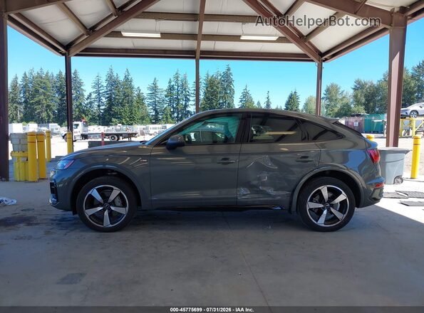 WA15AAFY0P2064196 2023 AUDI Q5 Gray სალონის 360-გრადუსიანი ხედი