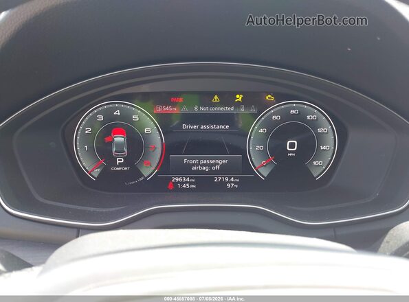 WA15AAFY0P2074078 2023 AUDI Q5 White Հետևի նստատեղերի տեսք