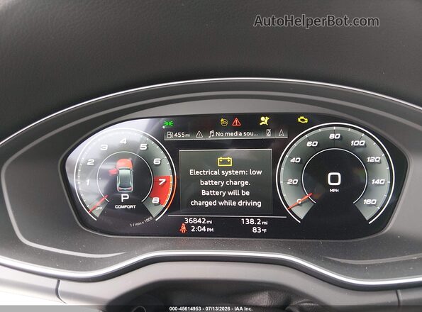 WA15AAFY2M2074773 2021 AUDI Q5 Синий Вид задних сидений