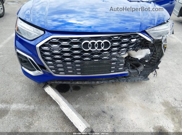 WA15AAFY2M2074773 2021 AUDI Q5 Синий Вид спереди