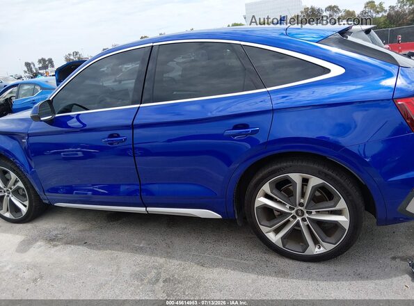 WA15AAFY2M2074773 2021 AUDI Q5 Синий Панорамный вид салона 360°