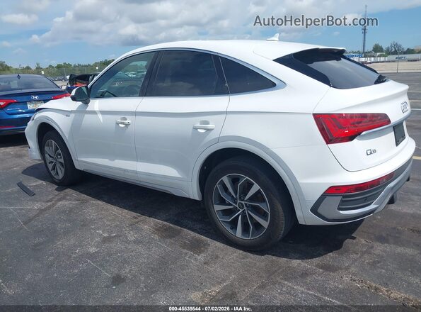 WA15AAFY2P2113379 2023 AUDI Q5 White Rear left