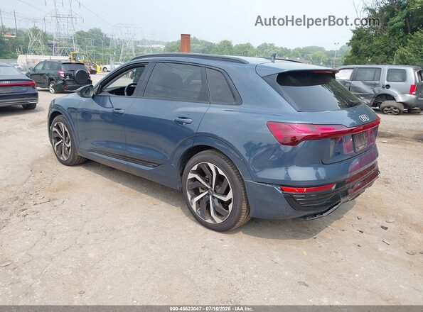 WA15AAGE7RB010451 2024 AUDI Q8 E-TRON Blue Rear left