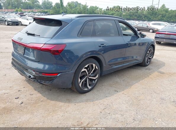WA15AAGE7RB010451 2024 AUDI Q8 E-TRON Blue Rear right