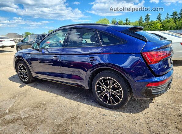 WA16AAFY1P2093565 2023 AUDI Q5 Blue Trasero izquierdo
