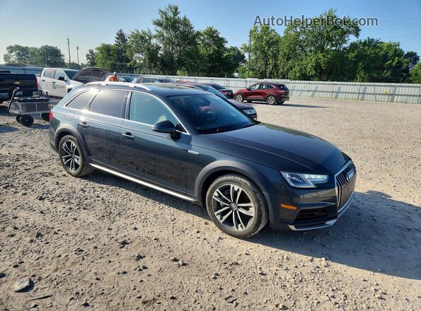 WA17NAF48HA091292 2017 AUDI A4 Черный Передняя правая четверть
