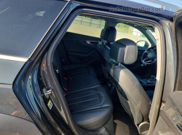 WA17NAF48HA091292 2017 AUDI A4 Черный Вид задней части салона