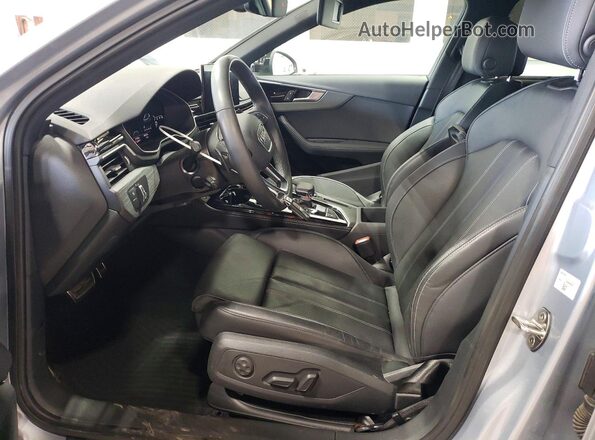 WA18AAF40PA074257 2023 AUDI A4 Gray Widok wnętrza z przodu