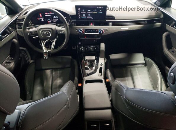 WA18AAF40PA074257 2023 AUDI A4 Gray Widok deski rozdzielczej