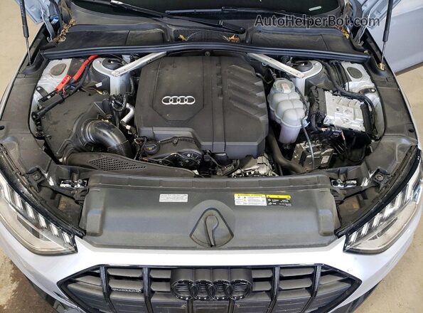 WA18AAF40PA074257 2023 AUDI A4 Gray Widok wnętrza z tyłu