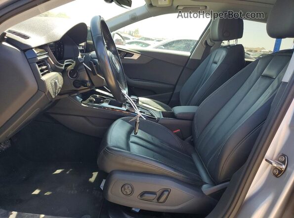 WA18AAF42MA049985 2021 AUDI A4 Silver წინა სალონის ხედი