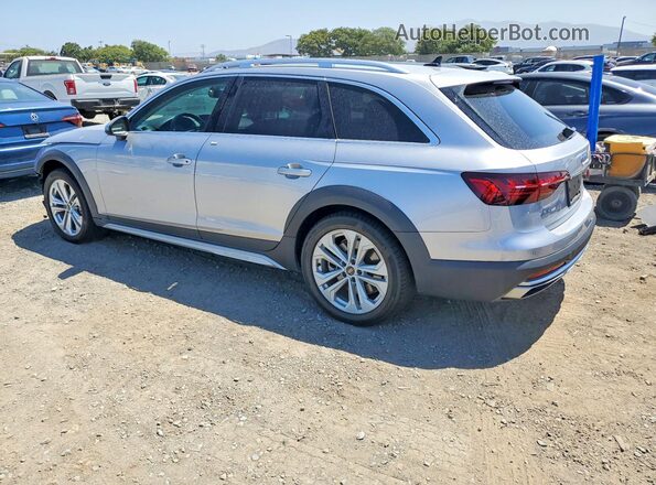 WA18AAF42MA049985 2021 AUDI A4 Silver უკანა მარცხენა