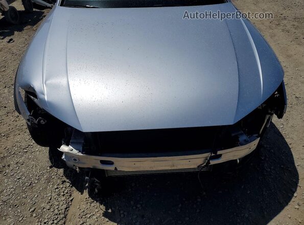 WA18AAF42MA049985 2021 AUDI A4 Silver უკანა სალონის ხედი