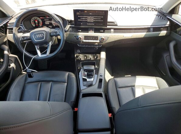 WA18AAF42MA049985 2021 AUDI A4 Silver წინა პანელის ხედი