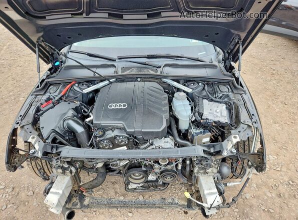 WA18AAF42MA063076 2021 AUDI A4 Black Widok wnętrza z tyłu