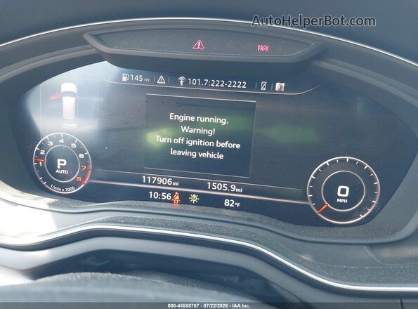WA18NAF41HA178231 2017 AUDI ALLROAD White Հետևի նստատեղերի տեսք