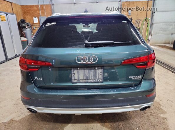 WA18NAF4XHA165056 2017 AUDI A4 Green Rear view