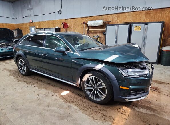 WA18NAF4XHA165056 2017 AUDI A4 Green Front right