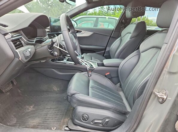 WA19AAF49RA068738 2024 AUDI A4 Gray Front interior view
