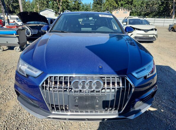 WA19NAF46JA051839 2018 AUDI A4 Blue Vista frontal