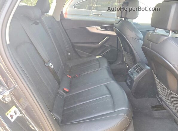 WA19NAF49HA044362 2017 AUDI A4 Серый Вид задних сидений