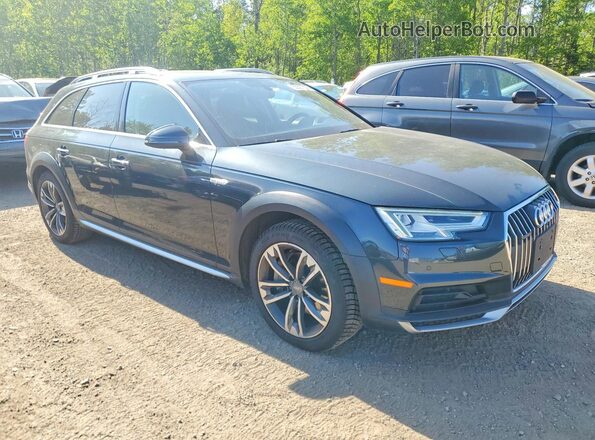 WA19NAF49HA044362 2017 AUDI A4 Серый Передняя правая четверть