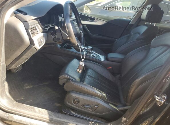 WA19NAF49HA044362 2017 AUDI A4 Серый Вид салона спереди