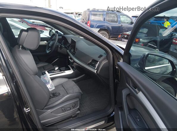 WA1A4AFY1M2069294 2021 AUDI SQ5 Black წინა სალონის ხედი