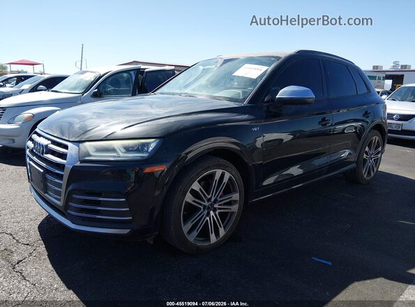 WA1A4AFY2J2024523 2018 AUDI SQ5 Black Front left