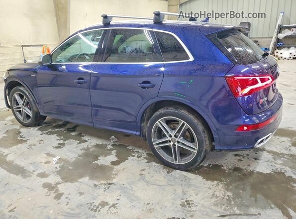 WA1A4AFY5J2008171 2018 AUDI SQ5 Синий Задняя левая четверть