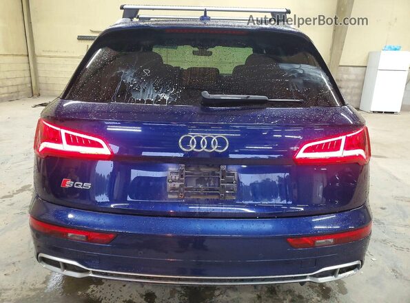 WA1A4AFY5J2008171 2018 AUDI SQ5 Синий Вид сзади