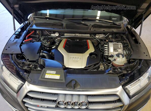 WA1A4AFY6J2048288 2018 AUDI SQ5 Gray Engine compartment view