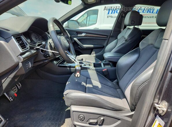 WA1A4AFY6N2107605 2022 AUDI SQ5 Gray Widok wnętrza z przodu